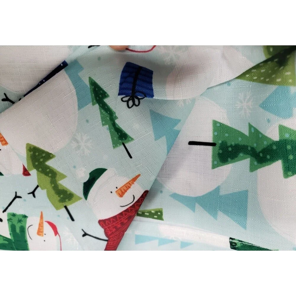Printed Fabric Tablecloth, 60